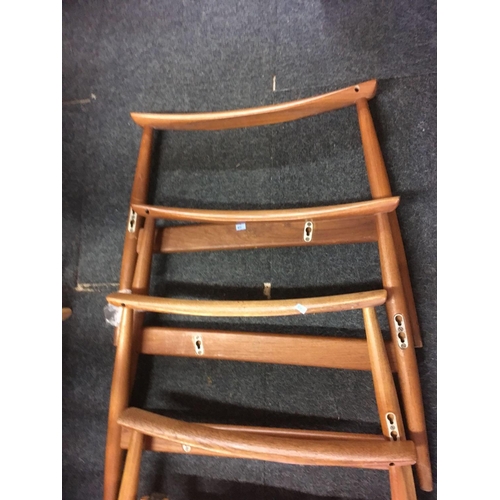 482 - SPARE EASY CHAIR LEGS IN TEAK BY FRANCE & SON, DENMARK & ROYAL SYSTEM DANISH CHAIR LEG