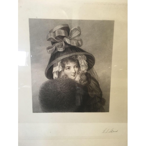 522 - PAIR OF GOOD ANTIQUE PORTRAIT MEZZOTINTS, ONE SIGNED IN PENCIL SAMUEL COUSINS THE OTHER INDISTINCTLY... 