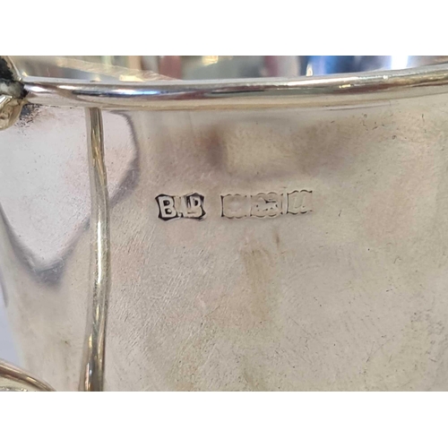 671 - SILVER CHRISTENING MUG, 74g