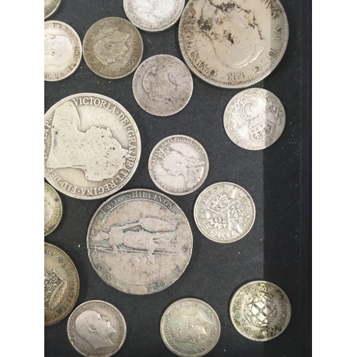 766 - QTY OF SILVER COINAGE APPROX 68g