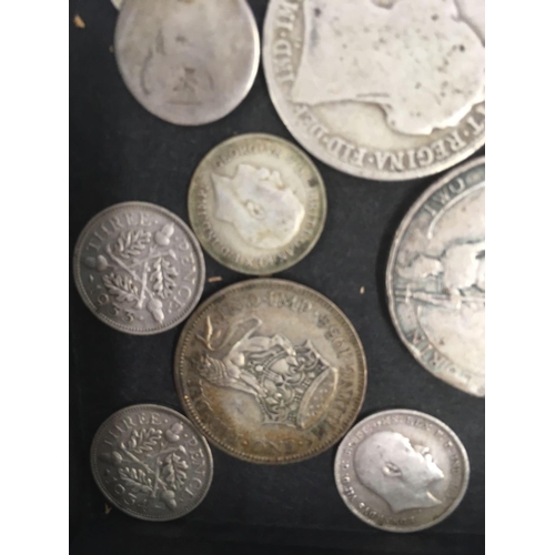 766 - QTY OF SILVER COINAGE APPROX 68g