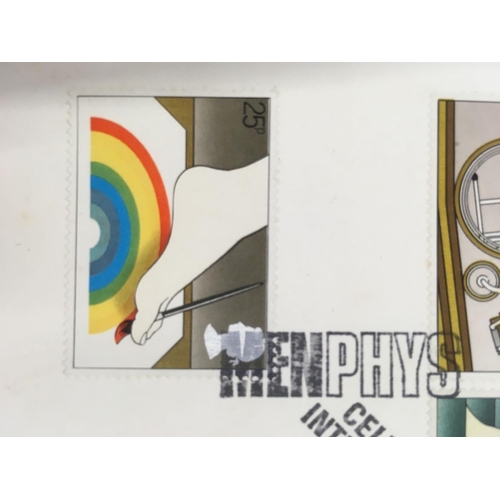 775 - 2 FIRST DAY COVERS, YEAR OF THE DISABLED, 1 WITH COLOUR ERROR