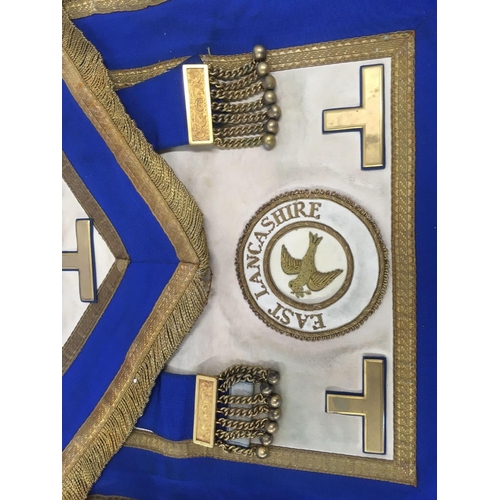 780 - EAST LANCASHIRE MASONIC APRON & REGALIA