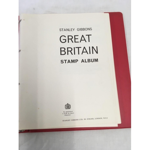 791 - 2 ALBUMS CONTAINING BRITISH NEW & USED POSTAGE STAMPS