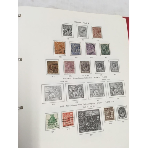 791 - 2 ALBUMS CONTAINING BRITISH NEW & USED POSTAGE STAMPS