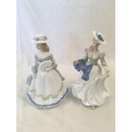 842 - 5 LLADRO STYLE FEMALE FIGURES