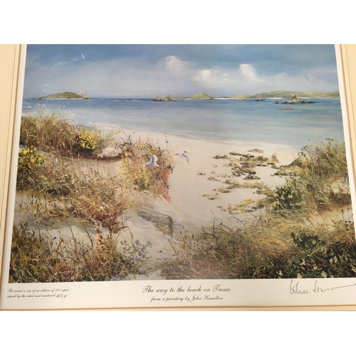 383 - COLLECTION OF 10 VARIOUS COASTAL PRINTS OF THE ISLE OF SCILLY ETC