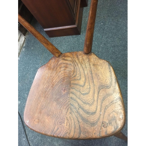 455 - BEECH WOOD DINING / HALL CHAIR