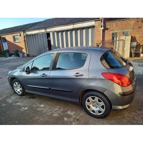 1 - PEUGEOT 1560CC 5 DOOR HATCHBACK, GREY, MANUAL, DIESEL, REG: KU60 VLB MILEAGE: 182,631. MOT 12TH APRI... 