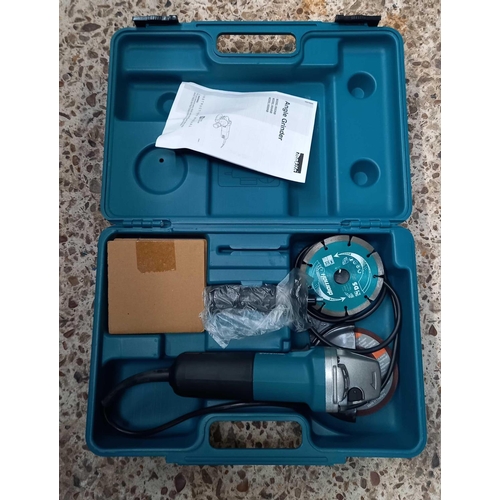 9 - MAKITA ANGLE GRINDER IN CARRY CASE