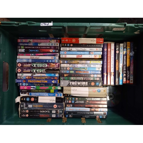 162 - 2 CARTONS OF MISC DVD'S