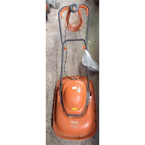 194 - FLYMO TURBO LITE 330 ELECTRIC MOWER