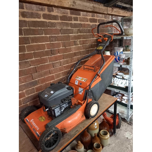 198 - HUSQVARNA ROYAL 48S PETROL DRIVEN MOWER