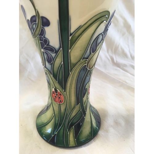 868 - MOORCROFT VASE, APPROX 11'' TALL