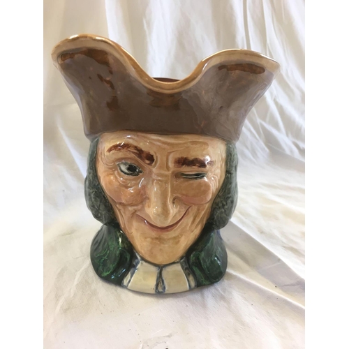 872 - LARGE ROYAL DOULTON  TOBY JUG, VICAR OF BRAY D5615