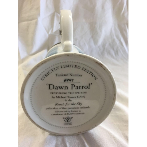 874 - LIMITED EDITION TANKARD, DAWN PATROL