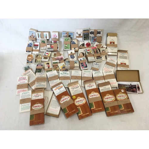 901 - 2 TUBS OF GRANDEE CIGAR CARDS, FULL SETS & PART SETS OF CIGARETTE CARDS