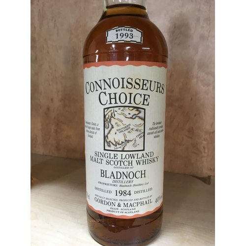 946 - BOTTLE OF CONNOISSEUR 'S CHOICE SINGLE LOWLAND MALT SCOTCH WHISKY FROM THE BLADNOCH DISTILLERY