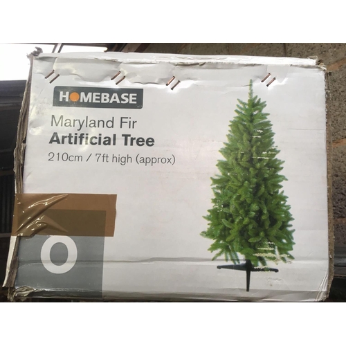 23 - 7ft ARTICULATE CHRISTMAS TREE AS NEW