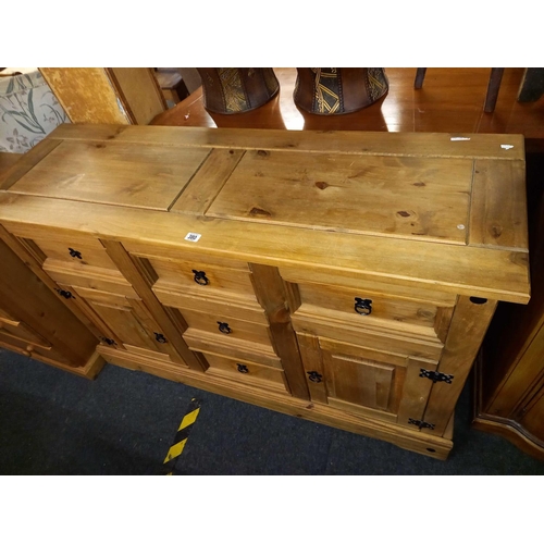 380 - MEXICAN PINE SIDEBOARD