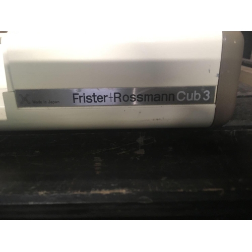 54 - FRISTER ROSSMAN CUB 3, SEWING MACHINE, NO CABLES, PARTS MISSING