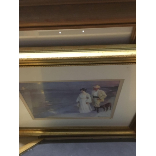 149 - CARTON OF GILT FRAMED PICTURES