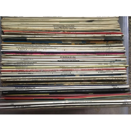 156 - CARTON OF MISC LP'S INCL; SWAN LAKE, MY FAIR LADY & PAUL ROBSON