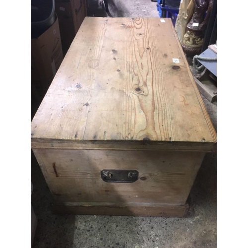 157 - PINE BLANKET BOX