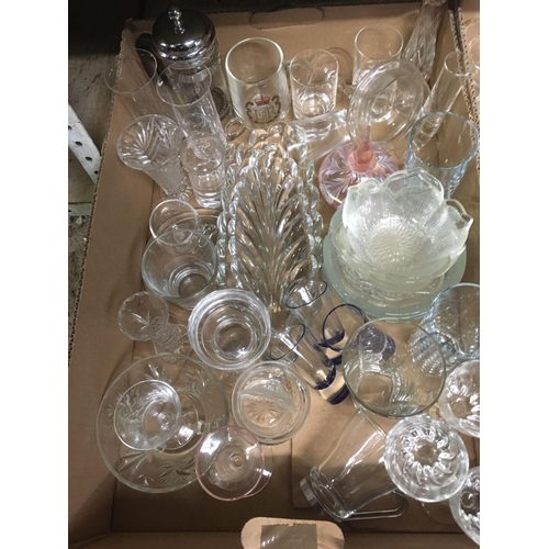 222 - 2 CARTONS OF MISC DRINKING & OTHER GLASSES