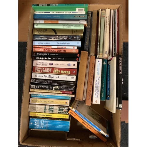 271 - BOX WITH MIXTURE OF HARDBACK & PAPERBACK BOOKS