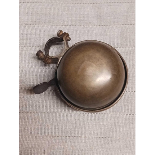 458 - VINTAGE BRASS BICYCLE BELL