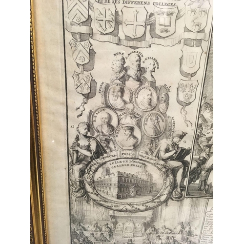 522 - ANTIQUE ENGRAVING, CARTE DU GOVERNMENT CIRCA 1720, 17'' X 22''