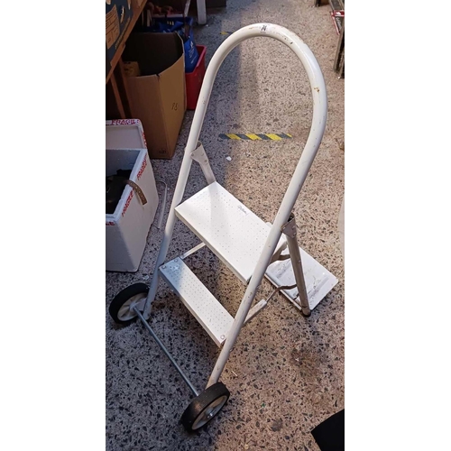 74 - METAL COMBINATION STEP UP SACK TROLLEY