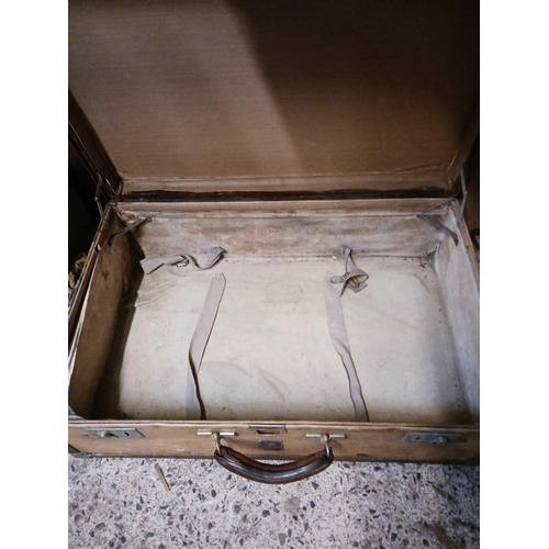 81 - VINTAGE ANTLER SUPER GRADE WARDROBE TRUNK