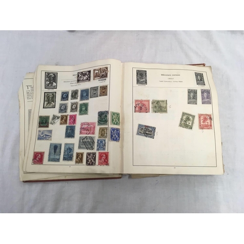 867 - 2 ALBUMS OF WORLD WIDE STAMPS