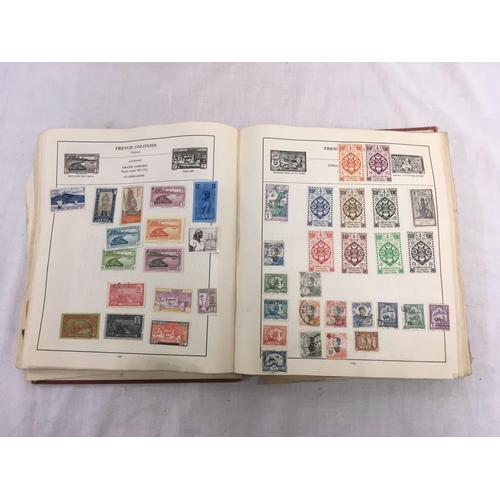 867 - 2 ALBUMS OF WORLD WIDE STAMPS