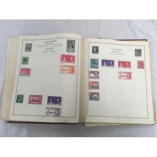 867 - 2 ALBUMS OF WORLD WIDE STAMPS