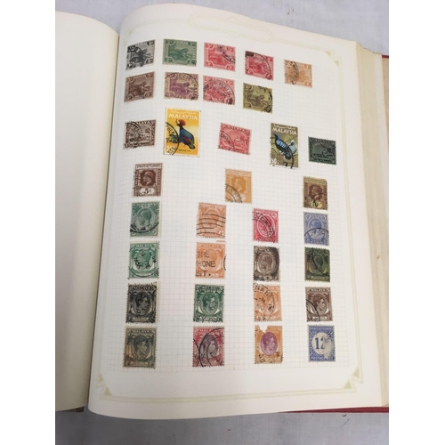 867 - 2 ALBUMS OF WORLD WIDE STAMPS