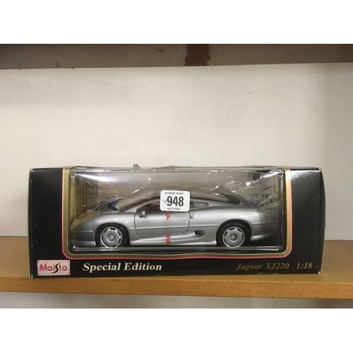 948 - MAISTO SPECIAL EDITION JAGUAR XJ220 NEW IN BOX