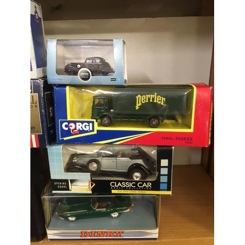 949 - QTY OF CORGI DINKY TOYS FROM THE CAMEO COLLECTION INCL; RAF PERSONNEL TRANSPORT SET & THE 50TH ANNIV... 