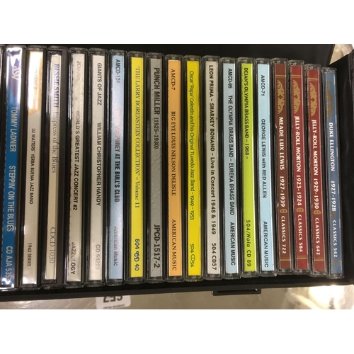 956 - CARRY CASE OF JAZZ CD'S