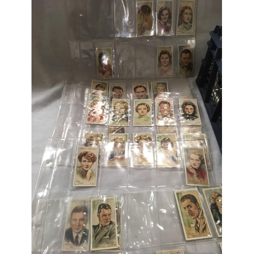 965 - CIGARETTE CARDS & 'T' CARDS ALL FULL SETS SOME IN SLEEVES