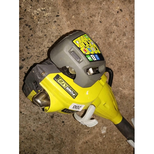 200 - RYOBI PETROL DRIVEN STRIMMER