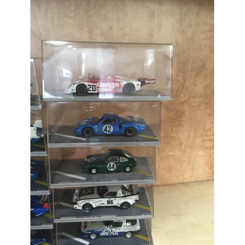 948 - 18 BIZARRE BOXED MODEL RACE CARS