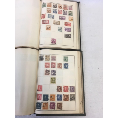 961 - 2 OLD ALBUMS OF WORLD STAMPS