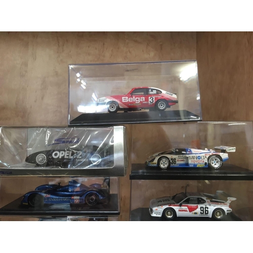 966 - 10 BOXED RACE & RALLY CARS