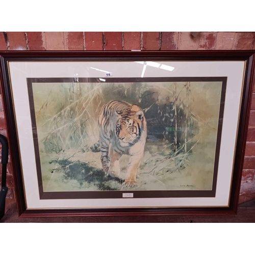 98 - 4 F/G PRINTS OF TIGERS