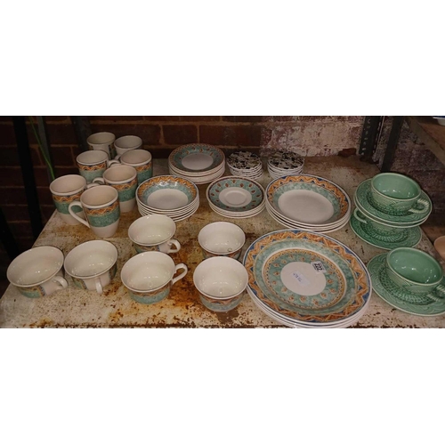 QTY OF CHURCHILL STAFFORDSHIRE POTTERY, PORTS OF CALL BY GEOFF BANKS