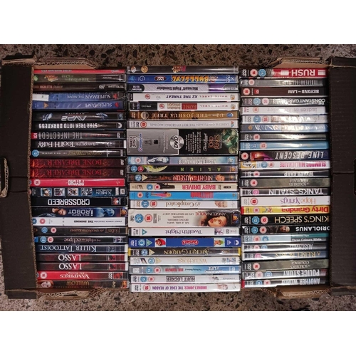 102 - 3 CARTONS OF MISC DVD'S