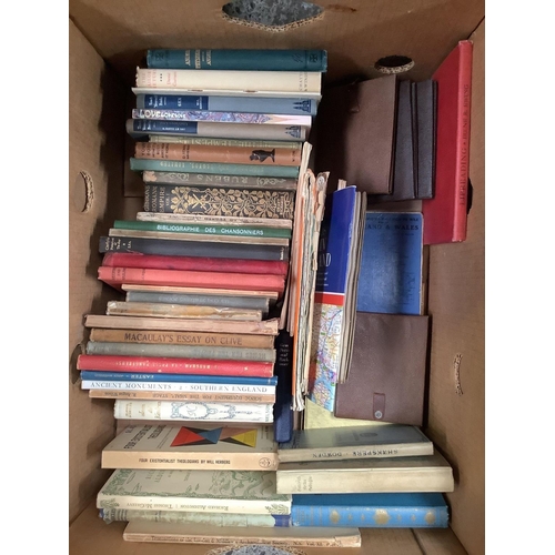 103 - 4 CARTONS OF MISC HARDBACK, SOFT BACK BOOKS